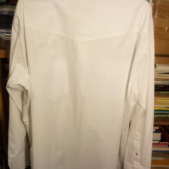 2 WESTERN SNAP LS DRESS SHIRTS XL- ROPER AND XL SHEPLERS - Picture 6 of 8